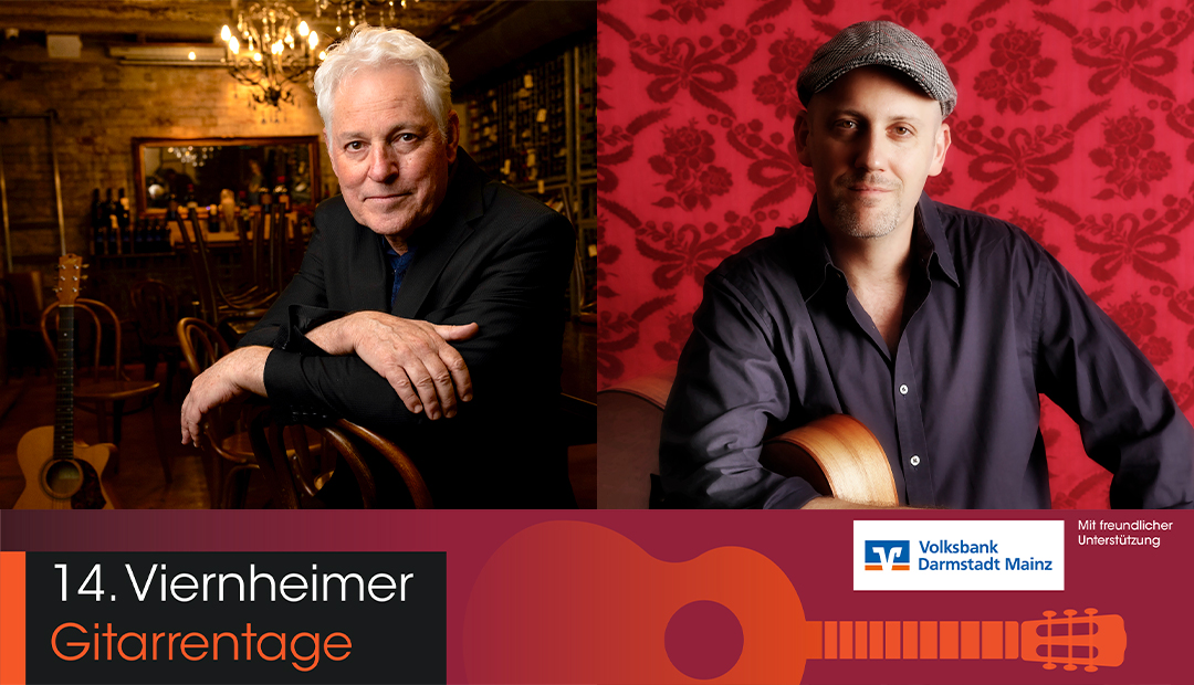 Doppelkonzert von Michael Fix und Adam Rafferty plus Support Act Josie Stickdorn - 14. Viernheimer Gitarrentage