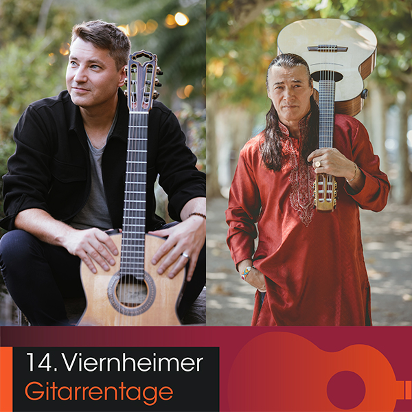 Doppelkonzert von Daniel Stelter und Lulo Reinhardt - 14. Viernheimer Gitarrentage